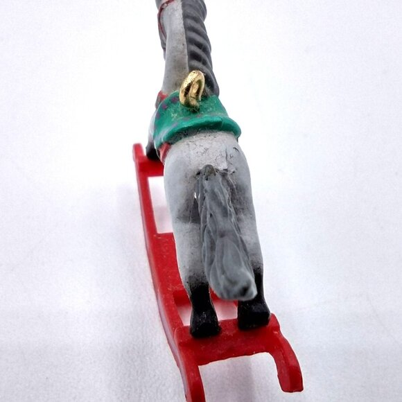 Rocking Horse Memories Ornament Hallmark Keepsake 1991 Vintage Christmas - Picture 6 of 10